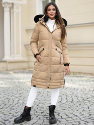 Ženska jakna bež OZONEE O/W377Z