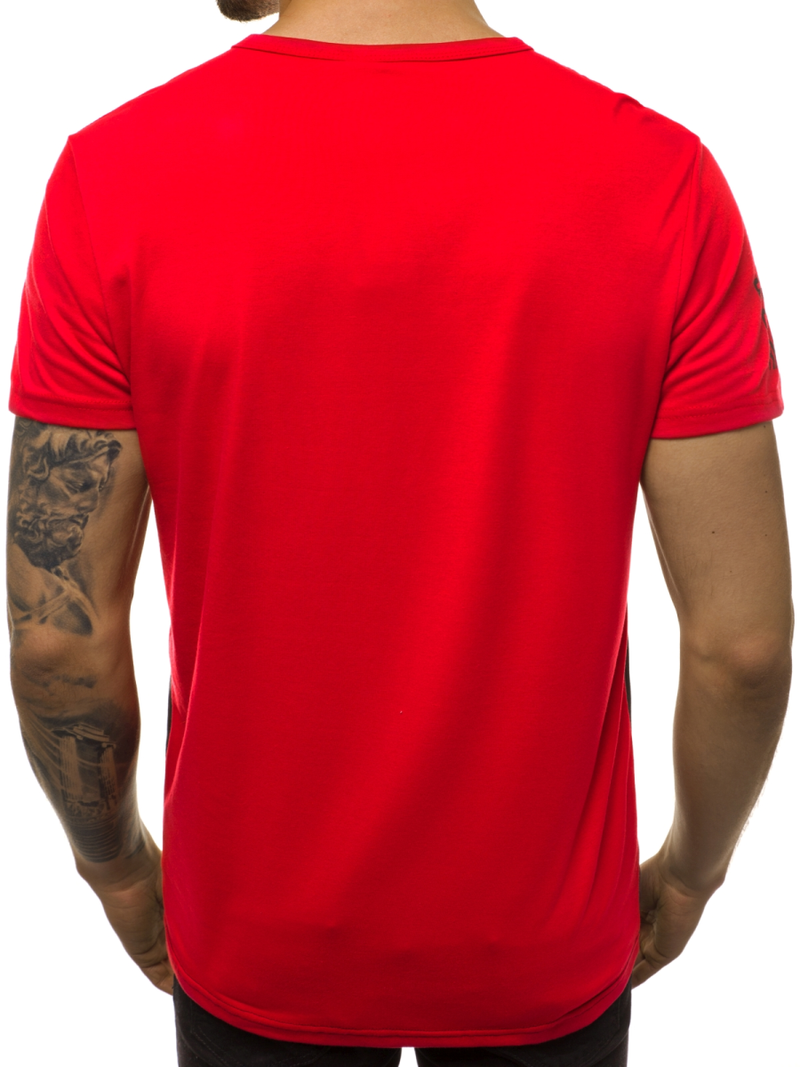 Muška majica Crveni OZONEE JS/SS10979