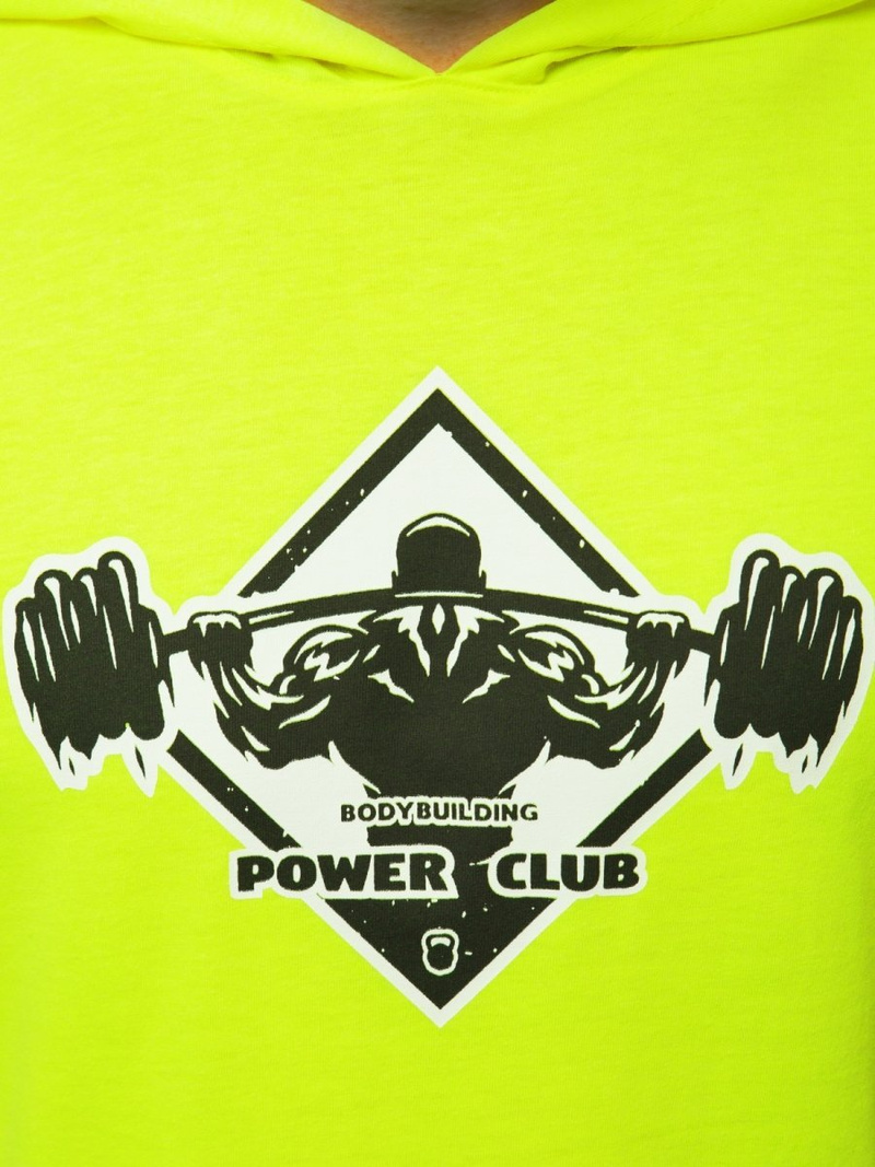 Muška majica bez rukava žuto-neon OZONEE MACH/M1213