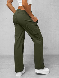 Ženske hlače kaki OZONEE O/TT00393