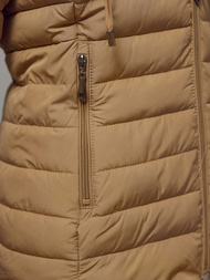 Ženska jakna tamno-bež OZONEE JS/16M9103/84