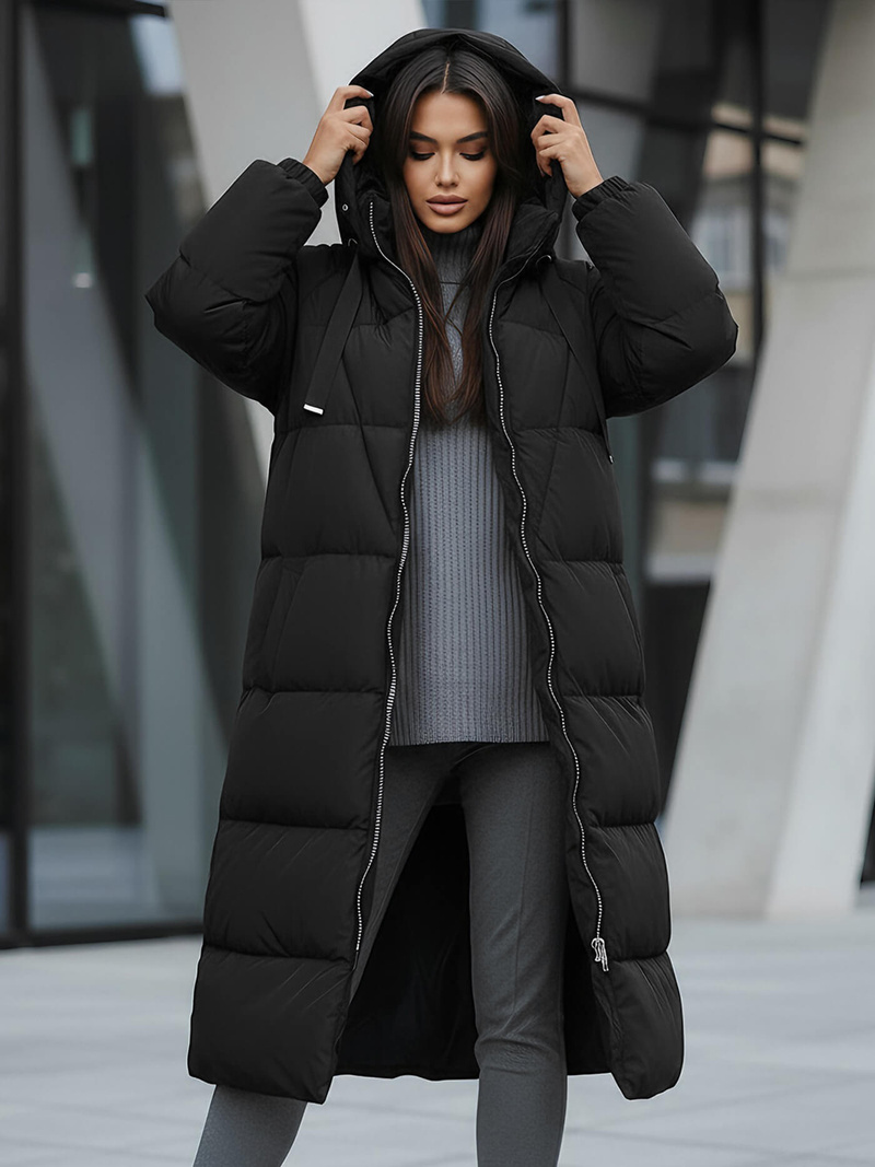 Ženska jakna crna OZONEE JS/5M3163/392Z