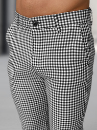 Muške hlače crno-bijelo OZONEE DJ/5531Z