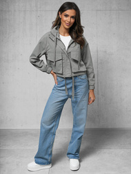 Ženska Jakna Siva OZONEE O/G118