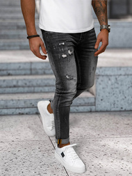 Muške traperice crne OZONEE NB/MP0169G