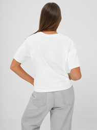 Ženska majica bijelo-plava OZONEE JS/RJ77247