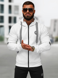 Muška trenirka bijelo-crni OZONEE O/LN11887