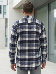 Muška Košulja Modra OZONEE V/V175Z