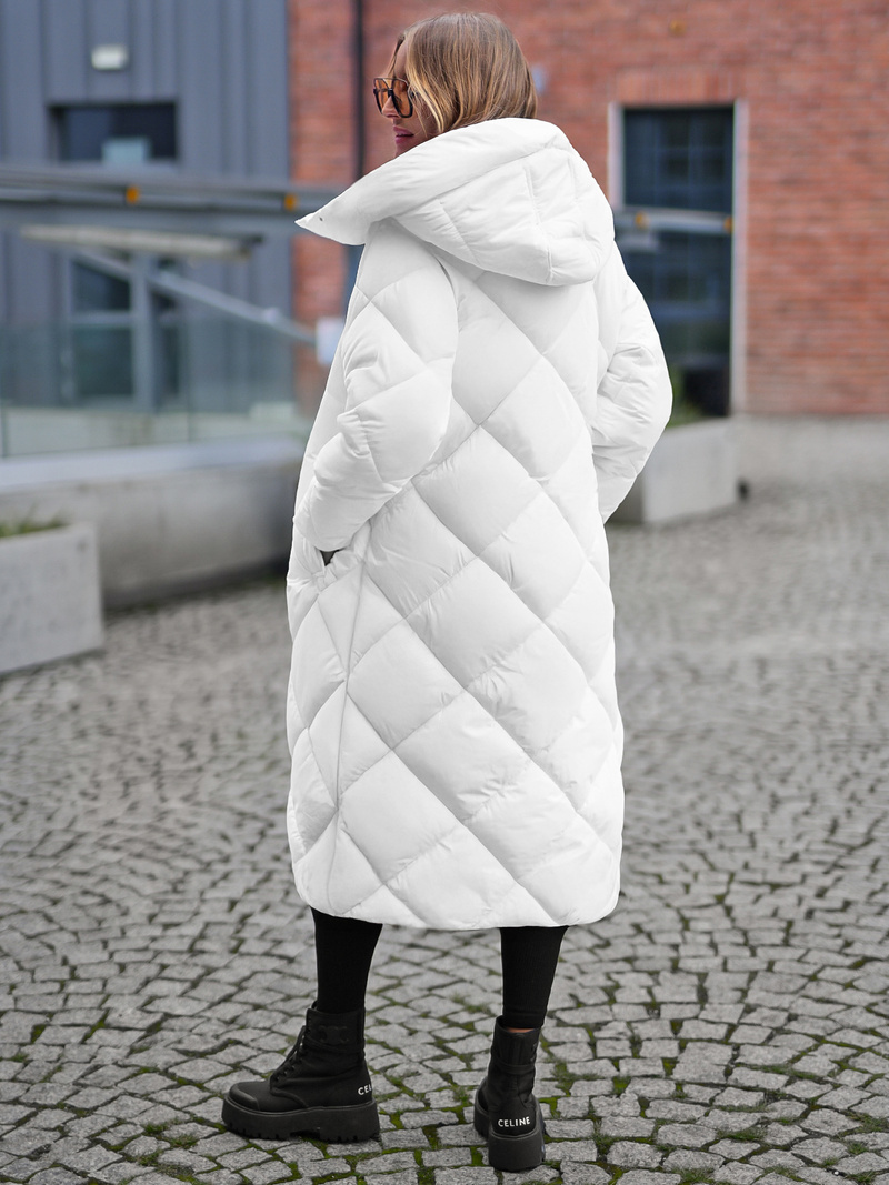 Ženska jakna bijela OZONEE JS/5M3173/281Z