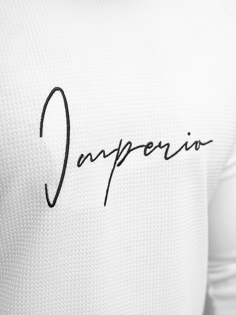 Muška Dukserica Bijela OZONEE O/D7197Z