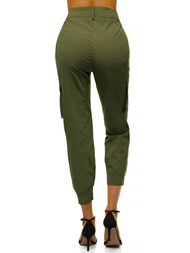 Ženske jogger hlače Kaki OZONEE O/HM002