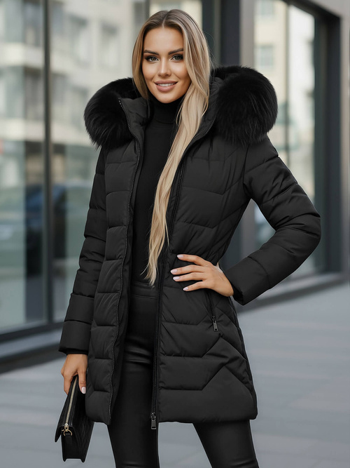 Ženska jakna crna OZONEE JS/16M9121/392Z