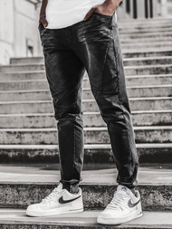 Muške jogger traperice Crne OZONEE JS/KK1098