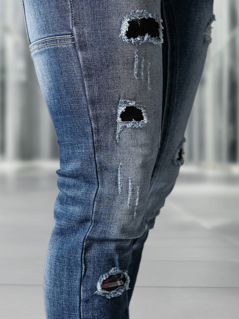 Muške traperice plave OZONEE NB/MP0050BZ