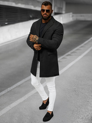 Muški kaput crni OZONEE JB/1047Z