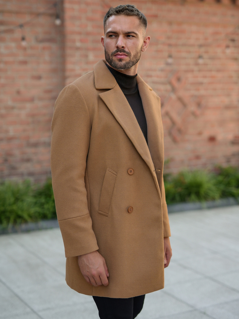 Muški kaput camel OZONEE JS/11Z8269