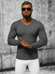 Muški Džemper Grafitni OZONEE NB/MMB601/3Z