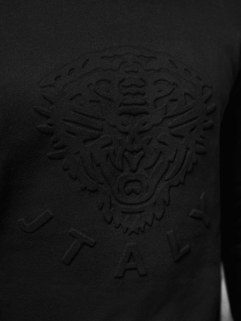 Muška dukserica crna OZONEE NB/MF2010