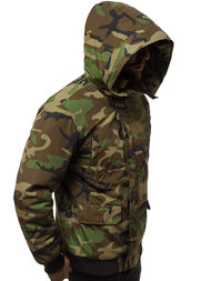 Muška jakna camo-plava OZONEE JS/2019005