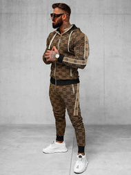 Muška Trenirka Tamno-Bež OZONEE O/FF3805AB