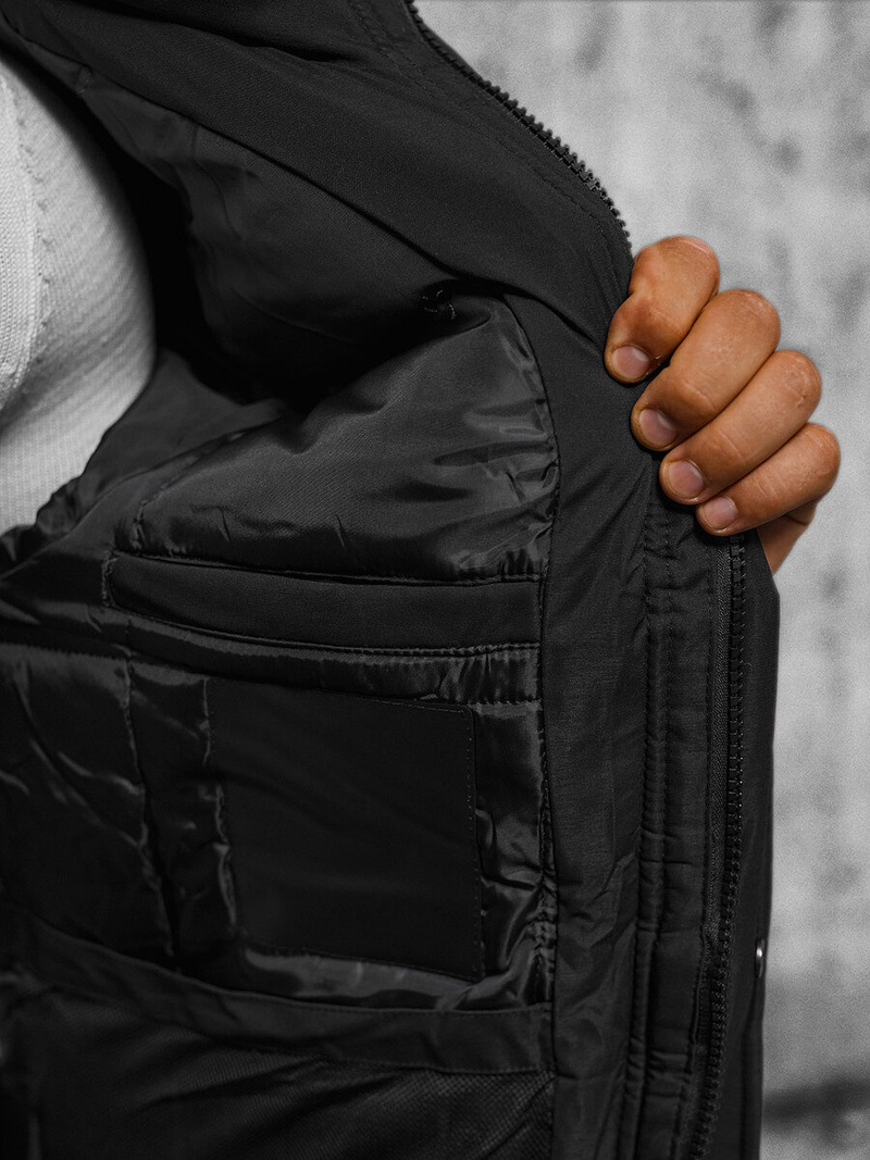 Muška Jakna Crna OZONEE JS/5M3120/392