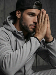 Muška trenirka siva OZONEE JS/8C1966/2