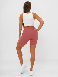 Kratke ženske tajice bordo OZONEE JS/XY24026S