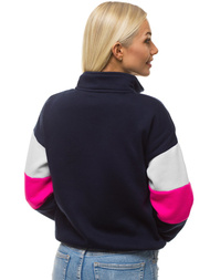 Ženska dukserica Modra OZONEE JS/KSW2024