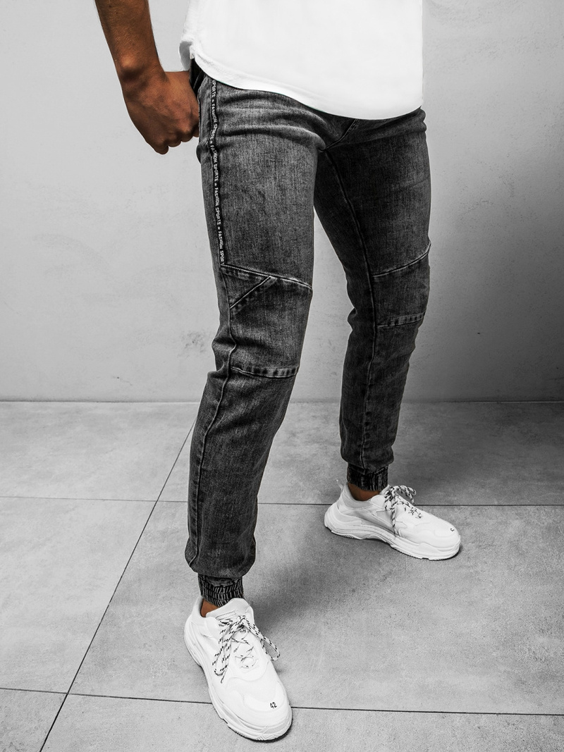 Muške jogger hlače grafitne OZONEE DR/TF126