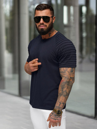 Muška majica modra OZONEE JS/8T88/25Z