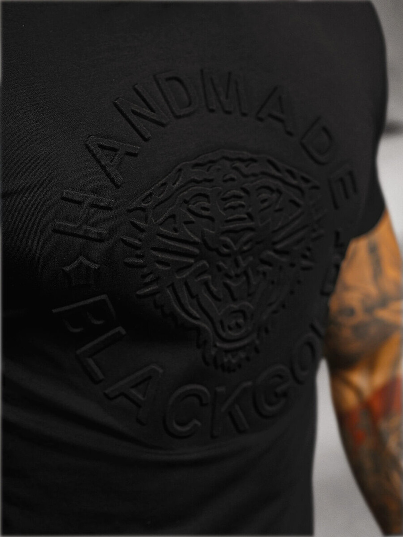 Muška Majica Crna OZONEE NB/MT3056Z