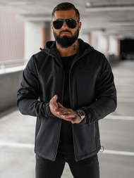 Muška softshell jakna crna OZONEE JS/27B6523/3Z