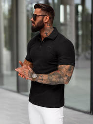 Muška polo majica crna OZONEE NB/MT3142