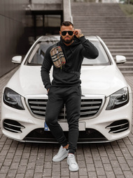 Muška trenirka crna OZONEE JS/68C10381/3Z