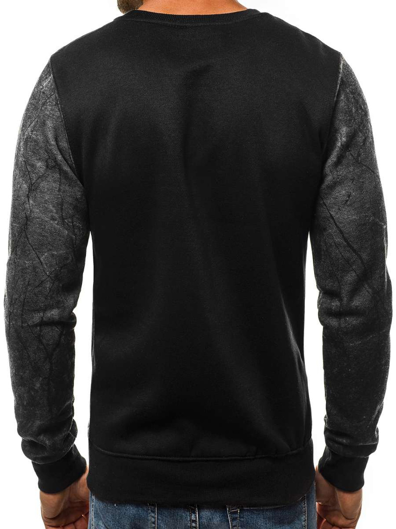 Muška dukserica grafitna OZONEE JS/DD257