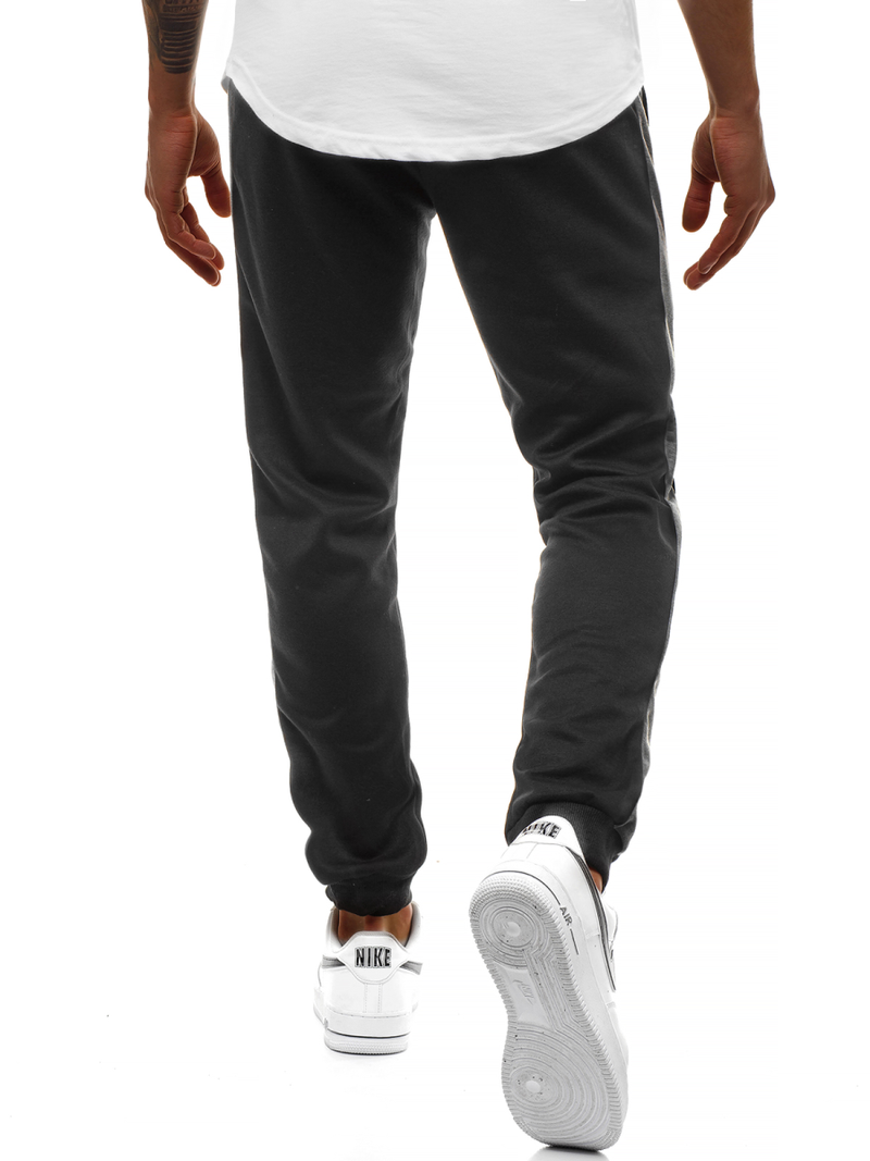 Muške kratke hlače Crno-sive OZONEE JS/JZ11003