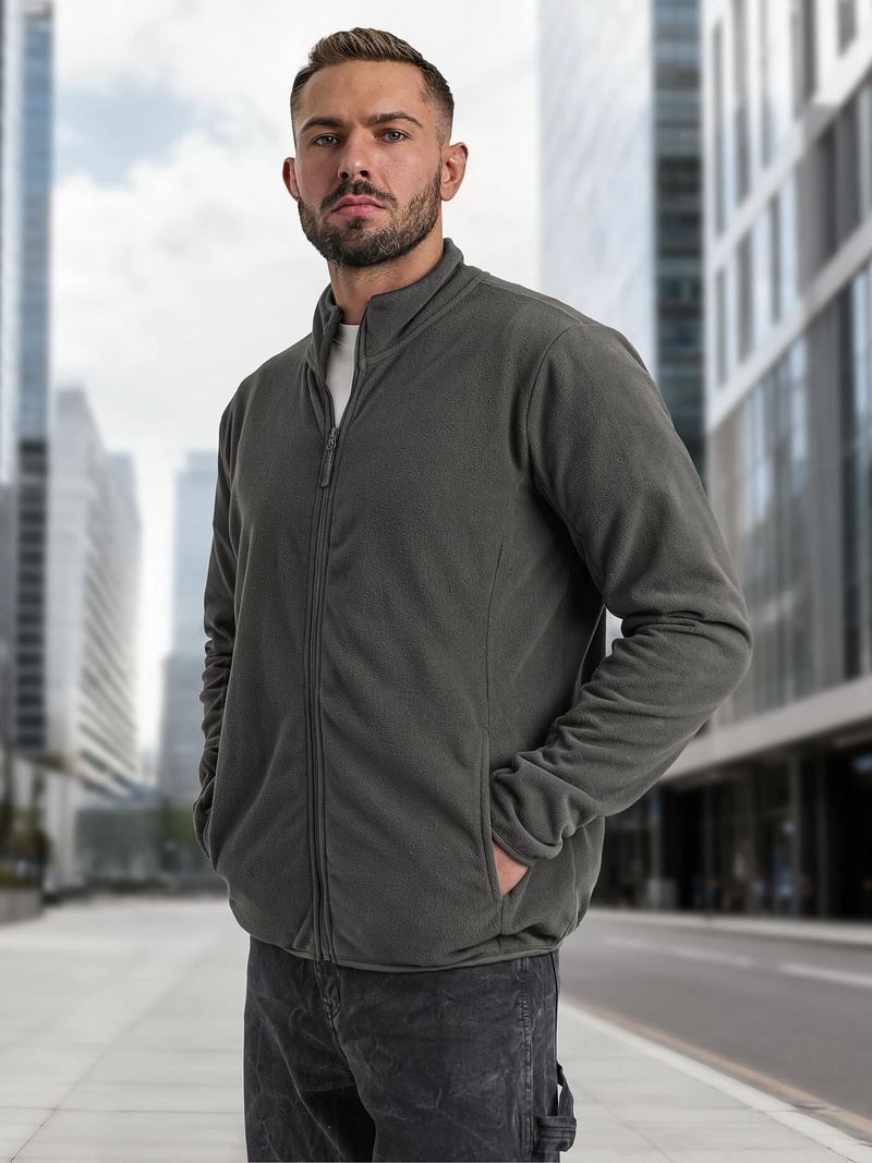 Muška dukserica grafitna OZONEE JS/HH016/5