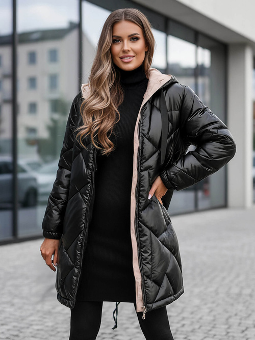 Ženska jakna crna OZONEE JS/5M3189/392Z