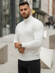 Muški džemper bijeli OZONEE V/V24503