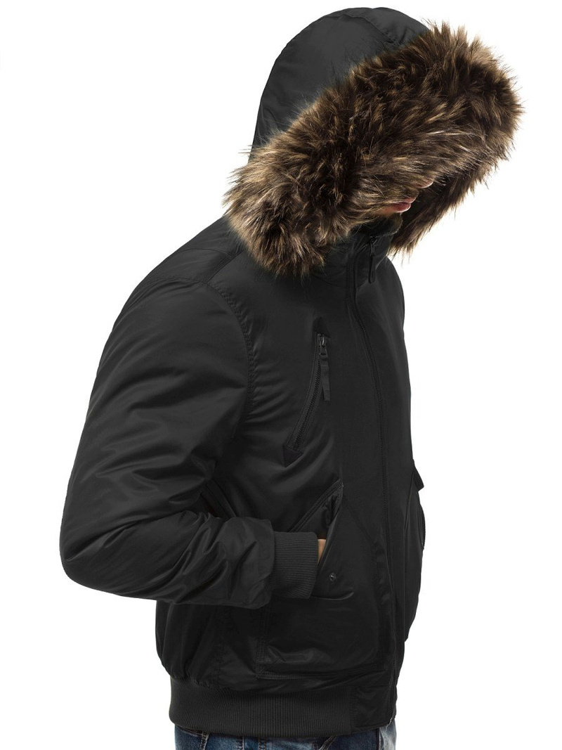 Muška jakna crna OZONEE O/99122