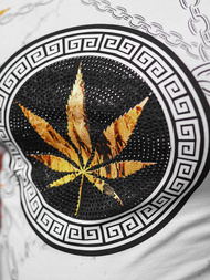 Muška Trenirka Bijelo-Crna OZONEE O/HM757Z