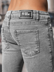 Muške traperice grafitne OZONEE DO/2446