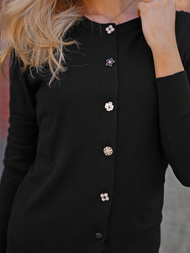 Ženski pulover crni OZONEE JS/53B5210/3