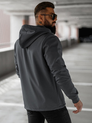 Muška softshell jakna grafitna OZONEE JS/27B6529/5Z