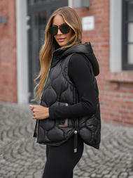 Ženski prsluk crna OZONEE O/5M3235/392