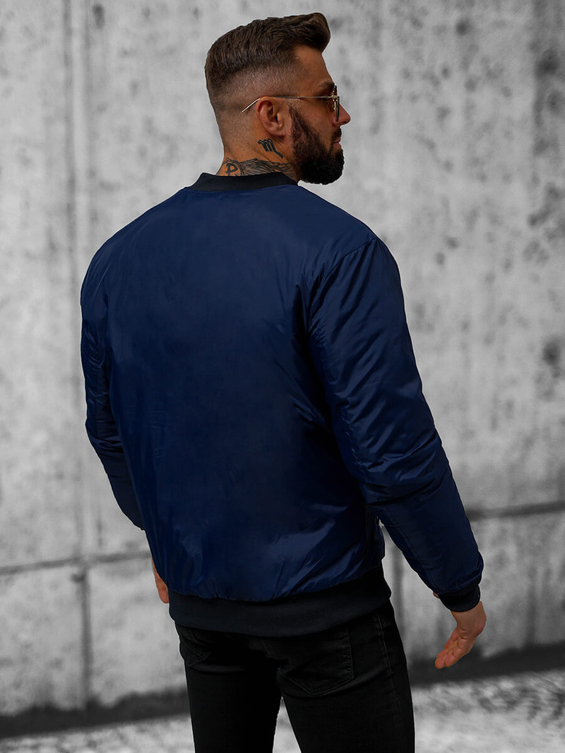 Muška jakna modra OZONEE JS/AK95Z