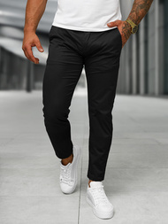 Muške Hlače Crne OZONEE BL/SK222/1