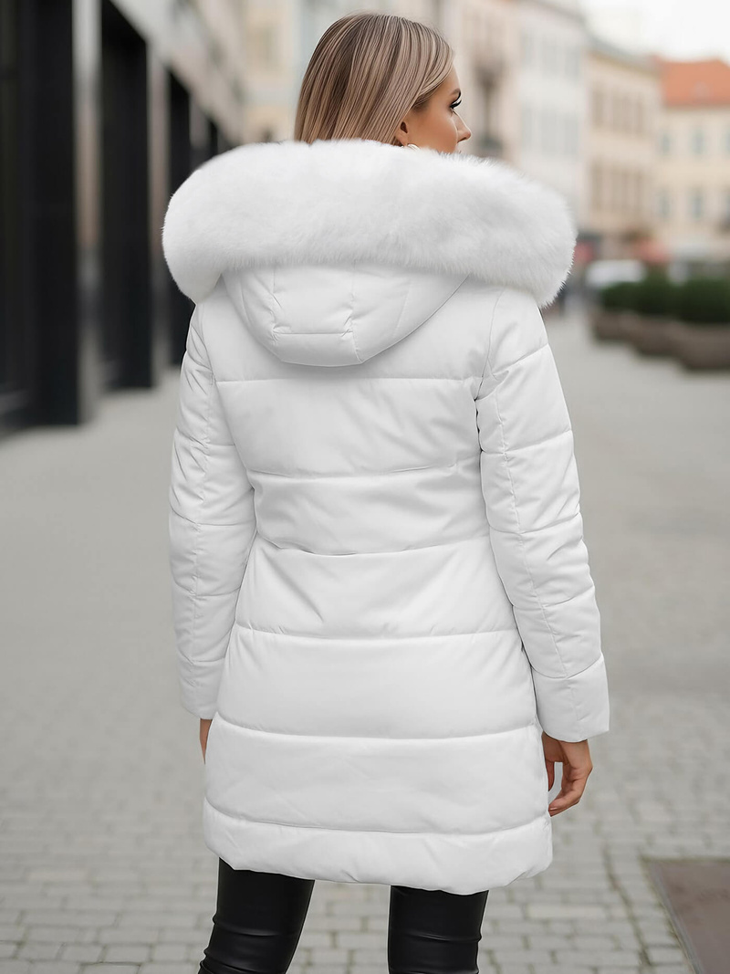 Ženska jakna bijela OZONEE JS/16M9099/281Z