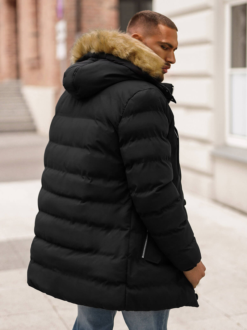 Muška Jakna Crna OZONEE JS/5M3122/392Z