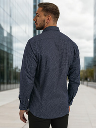 Muška Košulja Modra OZONEE V/V186